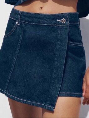 ZARA denim skirt
